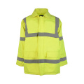 3M Waterproof Hi Vis Reflective Safety Working Jackets Raincoat For Winter